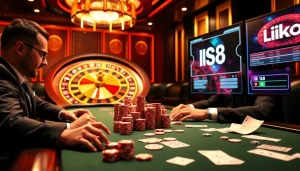 Experience the excitement of a vibrant casino with poker and roulette linked to the keyword link s8.
