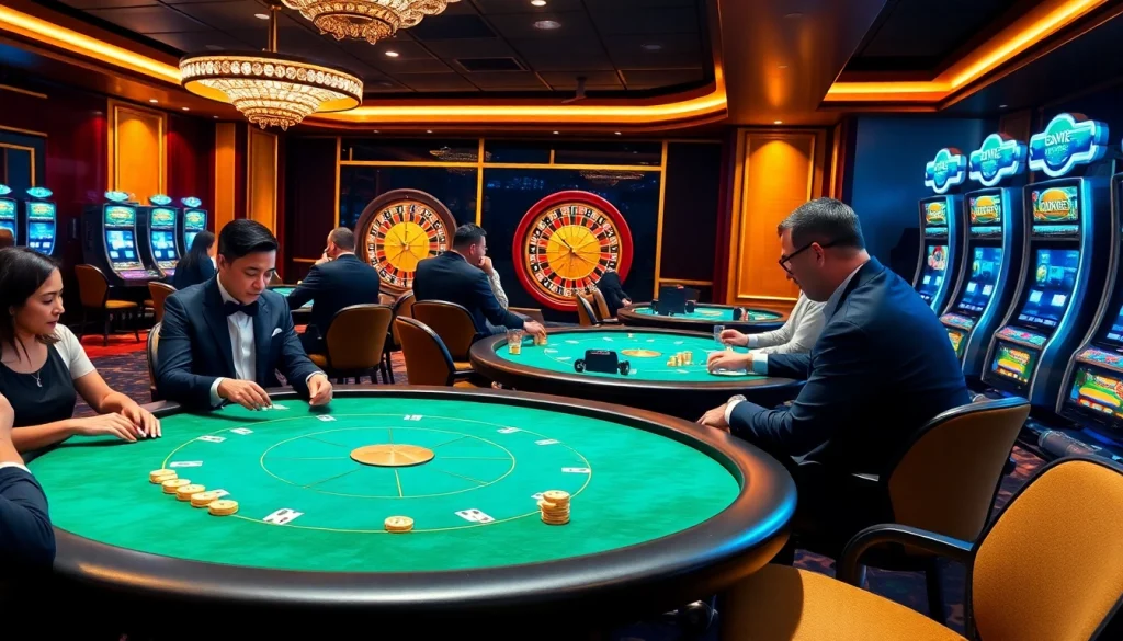 Experience the thrill of gambling excitement at https://xx88n.org/ with luxury poker tables and slot machines.