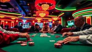 ยูฟ่า169 ตั้งอยู่ที่โต๊ะโป๊กเกอร์สุดหรูในคาสิโนที่เต็มไปด้วยความตื่นเต้น