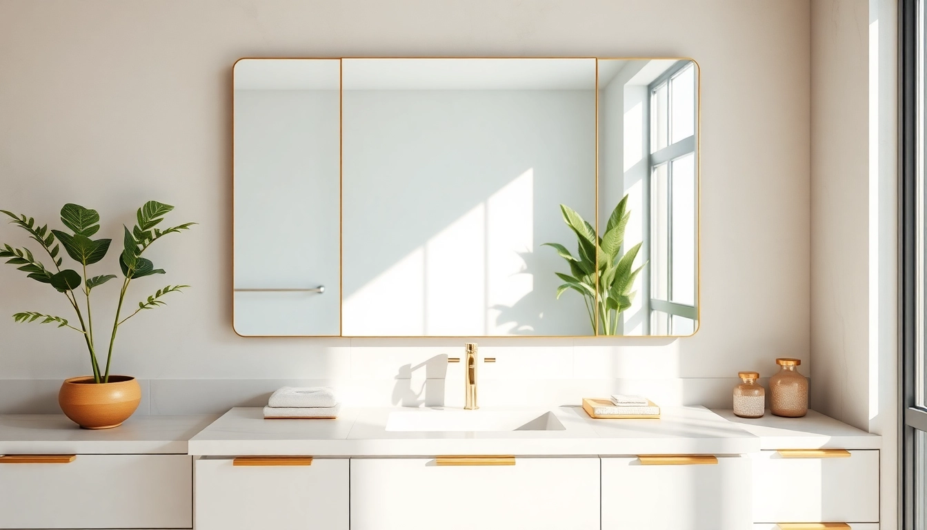 Elevate Your Space with an Elegant Bathroom Mirror: Style and Function