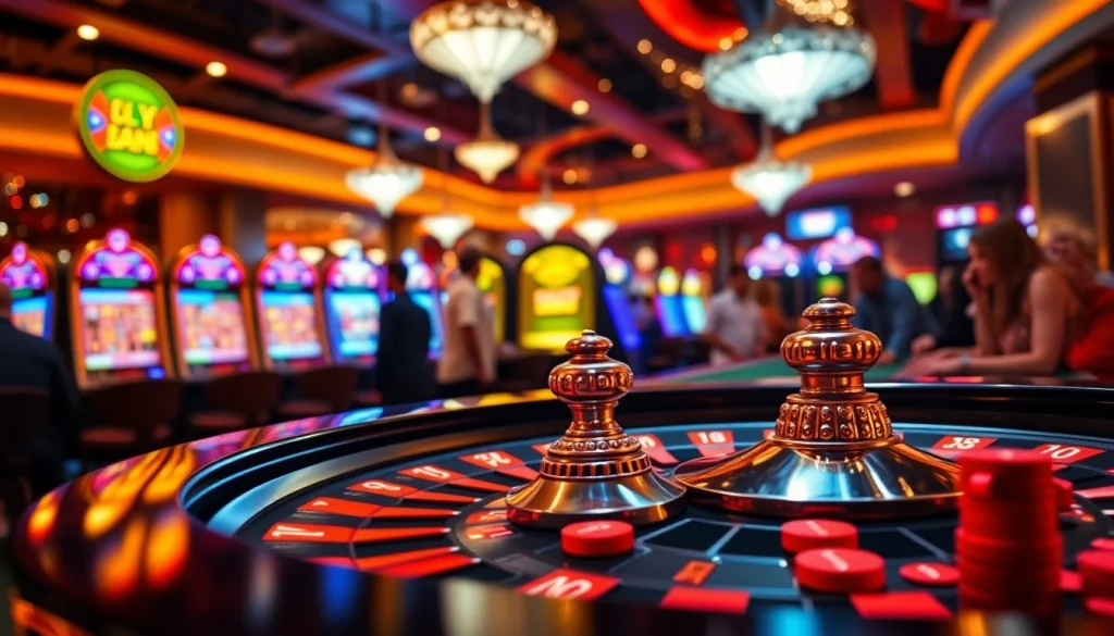 Engaged players enjoying a vibrant casino experience showcasing reddit discussions.