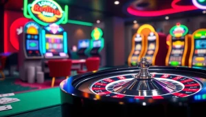 Explore vibrant online casino gaming, featuring reddit in a lively atmosphere with digital gaming elements.