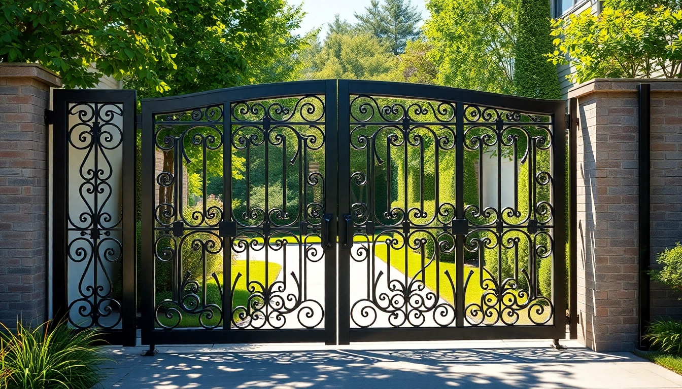Enhance Your Property with Custom Steel Gates: Style and Security Combined
