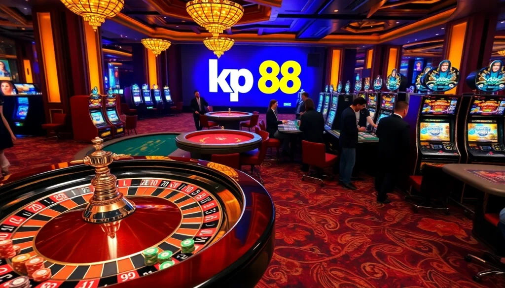 Get ready to win big at kp 88 with engaging table games and vibrant slots in a luxurious casino.