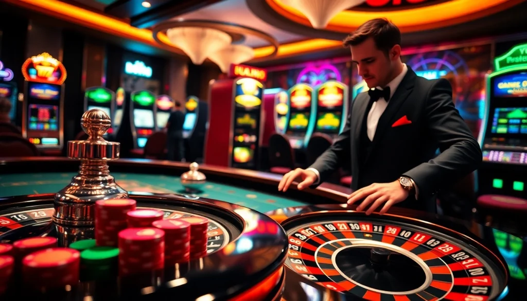Experience the excitement of U888 com with vibrant poker chips on a luxury casino table.