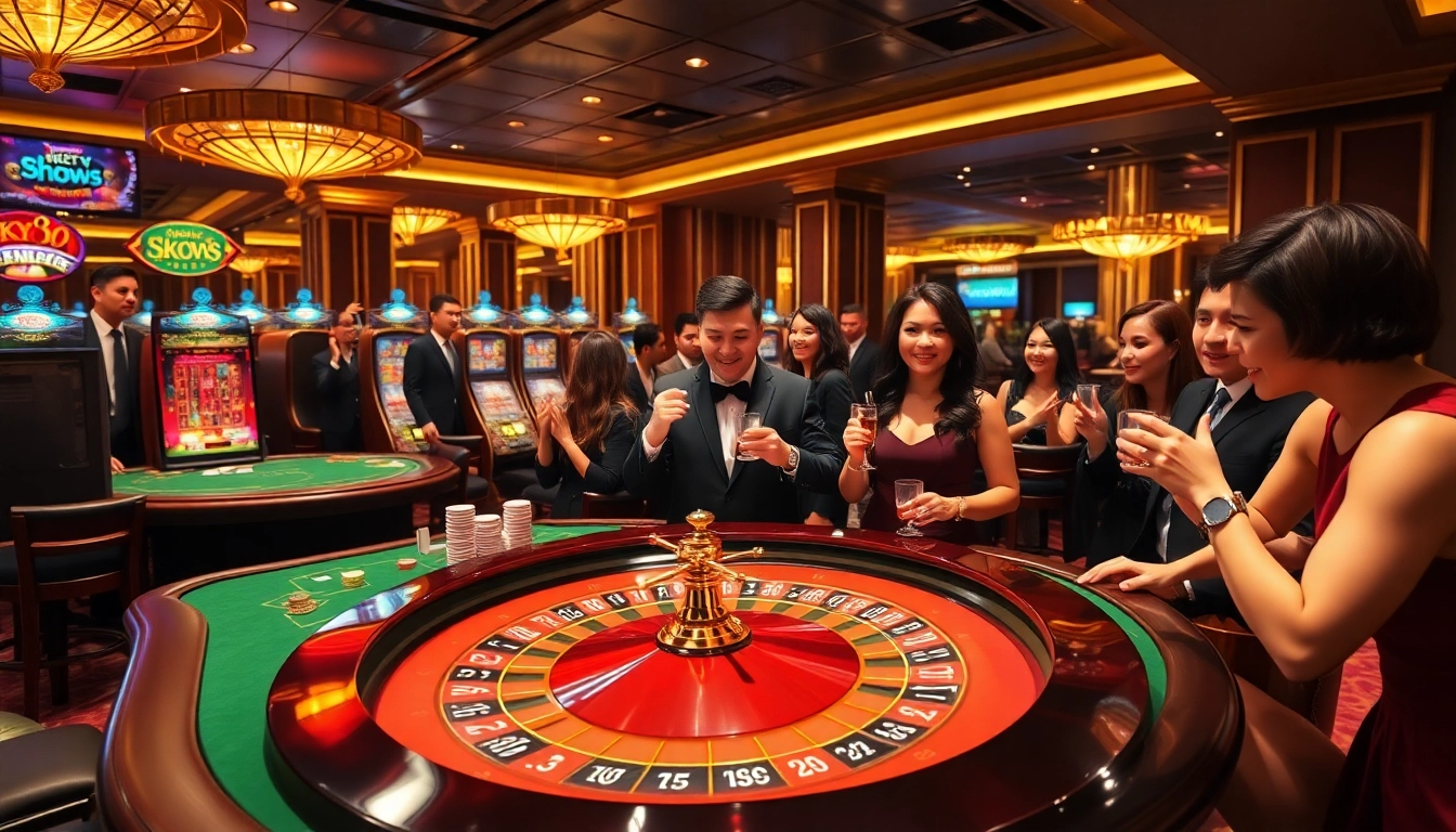 Experience thrilling games at SKY88 casino, where excitement and luxury meet.