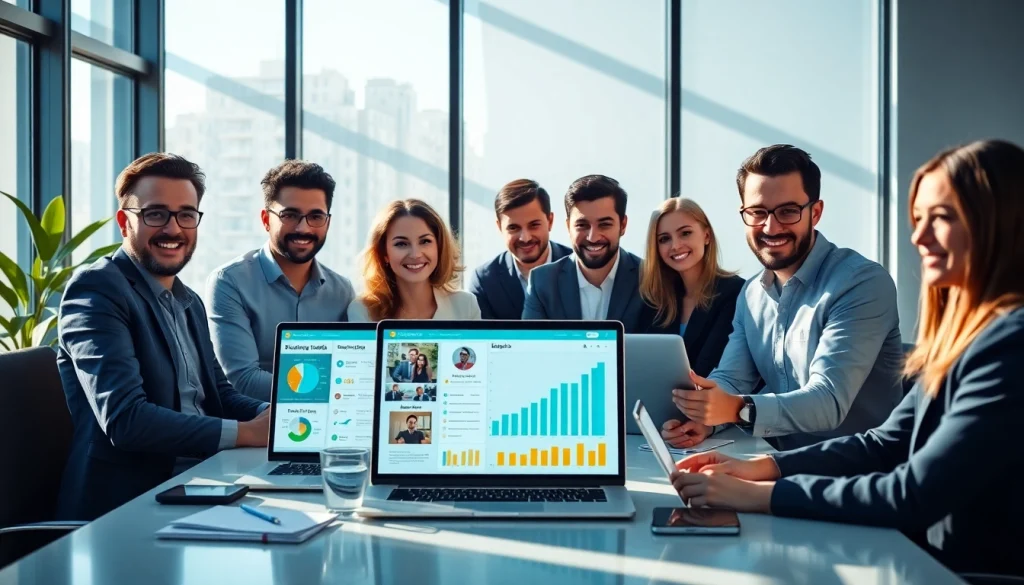 bizmates キャンペーンのオンライン英語トレーニングに取り組むダイナミックなビジネスパーソン