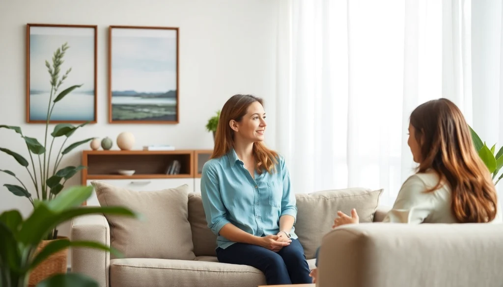 Counselling Services in a serene therapist’s office, highlighting empathy and understanding in a professional setting.