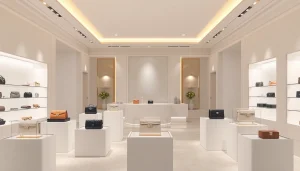 레플리카쇼핑몰에서 고급스러운 복제품을 보여주는 세련된 쇼핑 사이트의 화면