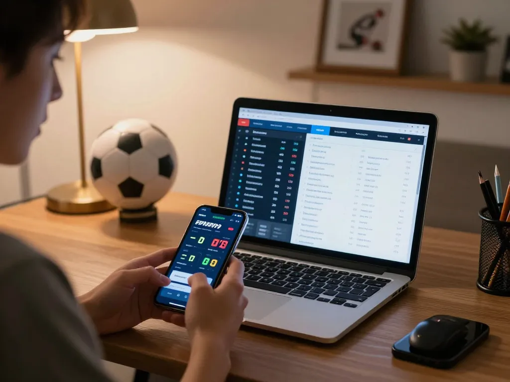 Engage in thrilling sports betting action at VT88 with a stylish home setup.